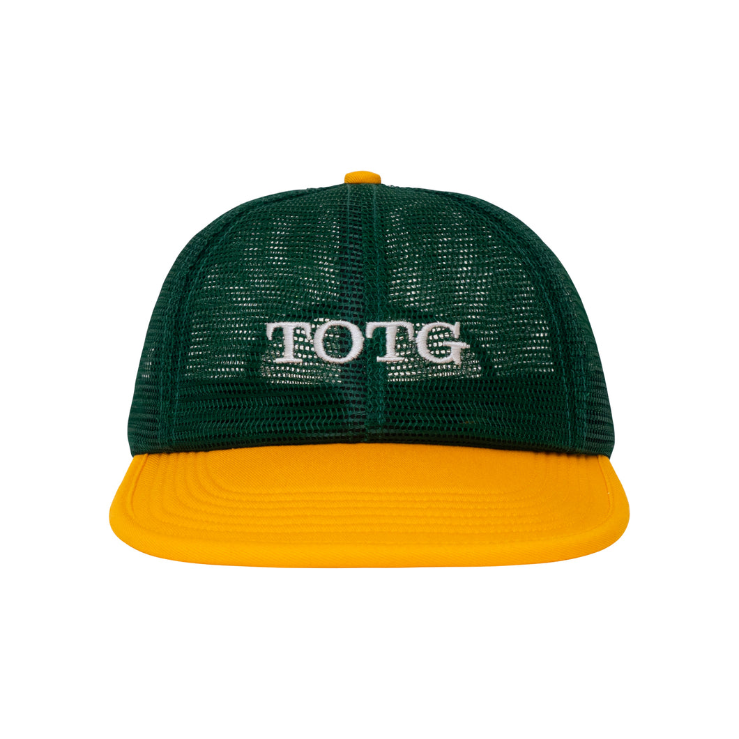 Tour Novelty Mesh Cap - Green / Gold