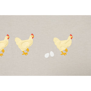 CHICKENS Tee -STONE