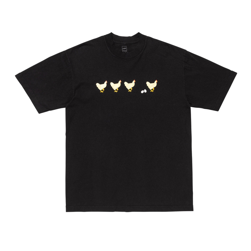 CHICKENS Tee -BLK
