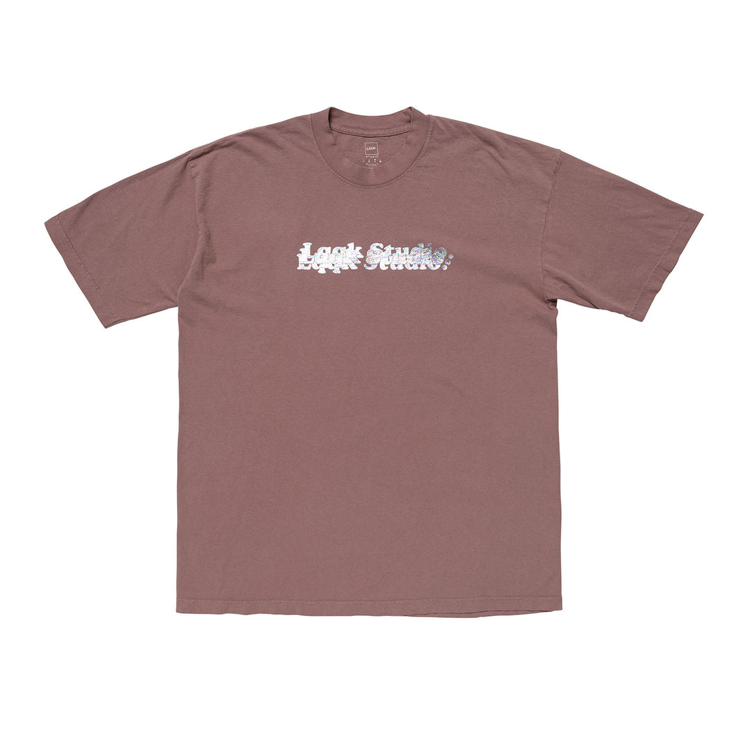 STACKED LOGO TRIDESCENT TEE