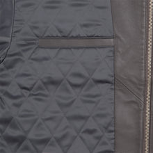 画像をギャラリービューアに読み込む, LEATHER ZIP JACKET
