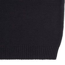 画像をギャラリービューアに読み込む, RAGLAN SLEEVE COTTON KNIT BLACK
