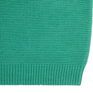 RAGLAN SLEEVE COTTON KNIT GREEN