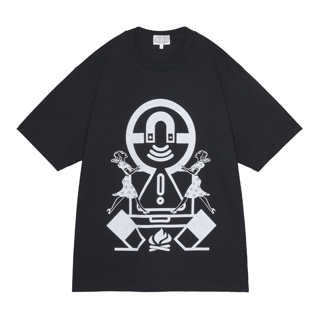 MIN-NANO CAT GIRL Tee kyne MIN-NANO Cat Girl Tee kyne noncheleee MIN-NANO Cat Girl Tシャツ XLサイズ