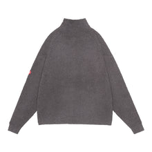画像をギャラリービューアに読み込む, LOOSE NECK COOTON RIB KNIT
