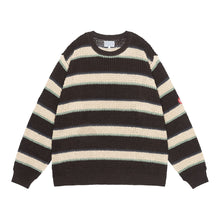 画像をギャラリービューアに読み込む, STRIPE LOOSE WAFFLE KNIT
