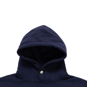 SIGNATURE SNAP HOODIE -NVY/BLK