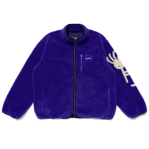 Kokopelli Fleece Jacket -BLUE