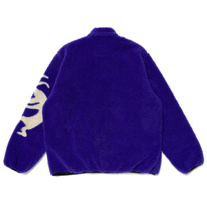 Kokopelli Fleece Jacket -BLUE