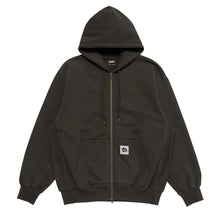 画像をギャラリービューアに読み込む, BRICK LOOP TERRY ZIP HOODIE - Black
