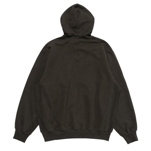 BRICK LOOP TERRY ZIP HOODIE - Black