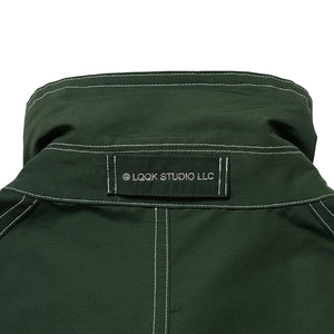 CORDURA LONG FIELD COAT -Green