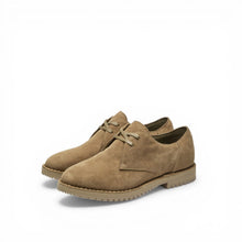 画像をギャラリービューアに読み込む, PLAIN-TOE SHOES (KHAKI)
