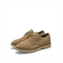 画像をギャラリービューアに読み込む, PLAIN-TOE SHOES (KHAKI)
