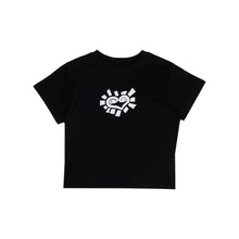 画像をギャラリービューアに読み込む, baby he@rt tee - blk
