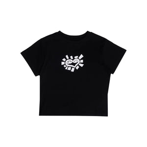 baby he@rt tee - blk