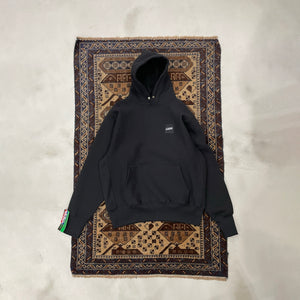 SIGNATURE SNAP HOODIE -BLK