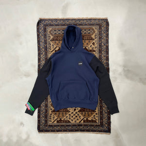 SIGNATURE SNAP HOODIE -NVY/BLK