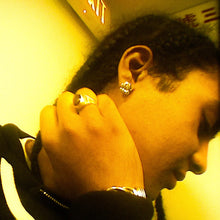 画像をギャラリービューアに読み込む, Stardog earrings
