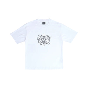 sketchy @sun tee -wht