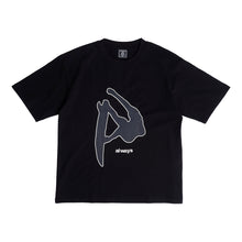 画像をギャラリービューアに読み込む, fanning tshirt - black
