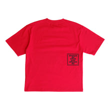 画像をギャラリービューアに読み込む, fanning tshirt - red
