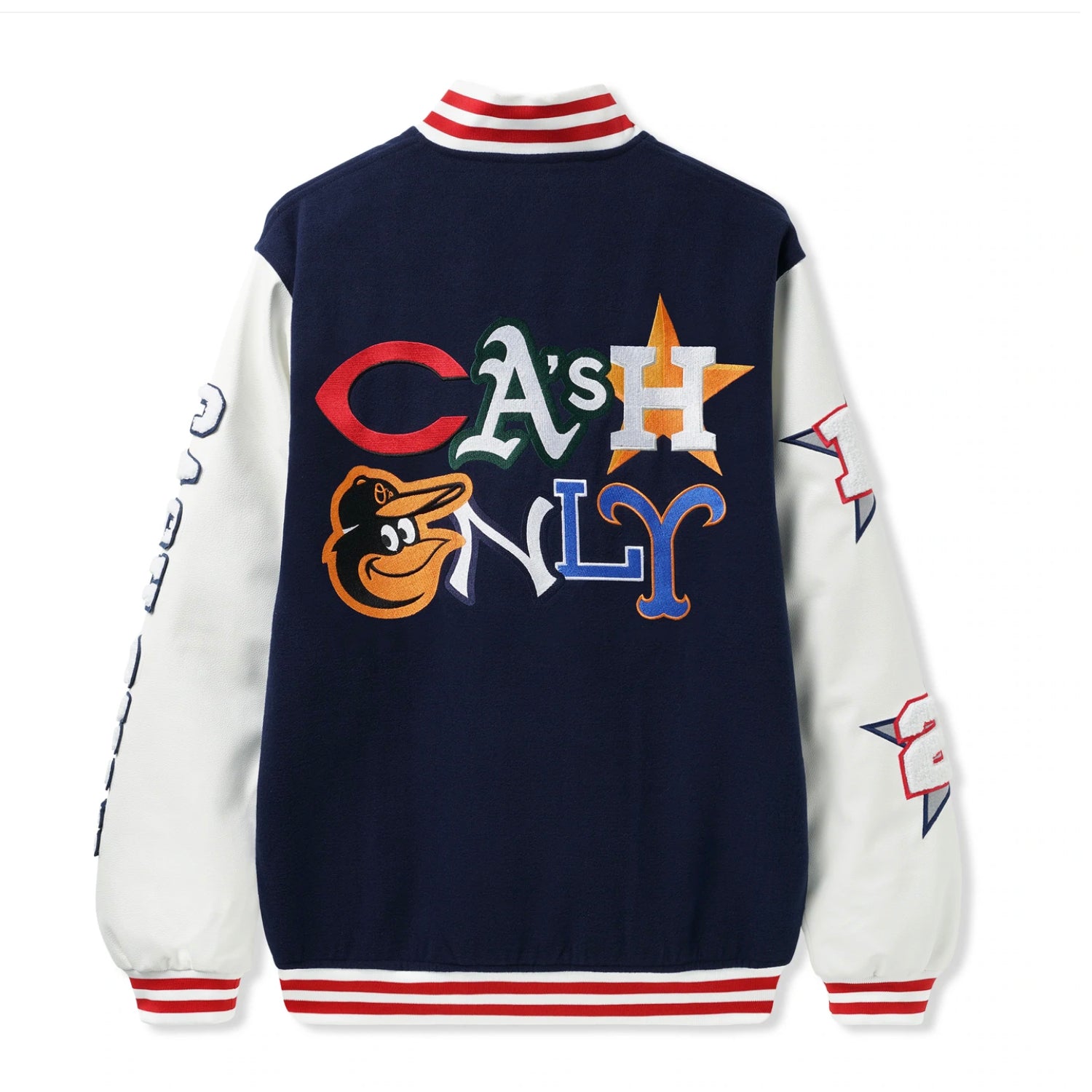 CASH ONLY World Series Varsity Jacket – MIN-NANO