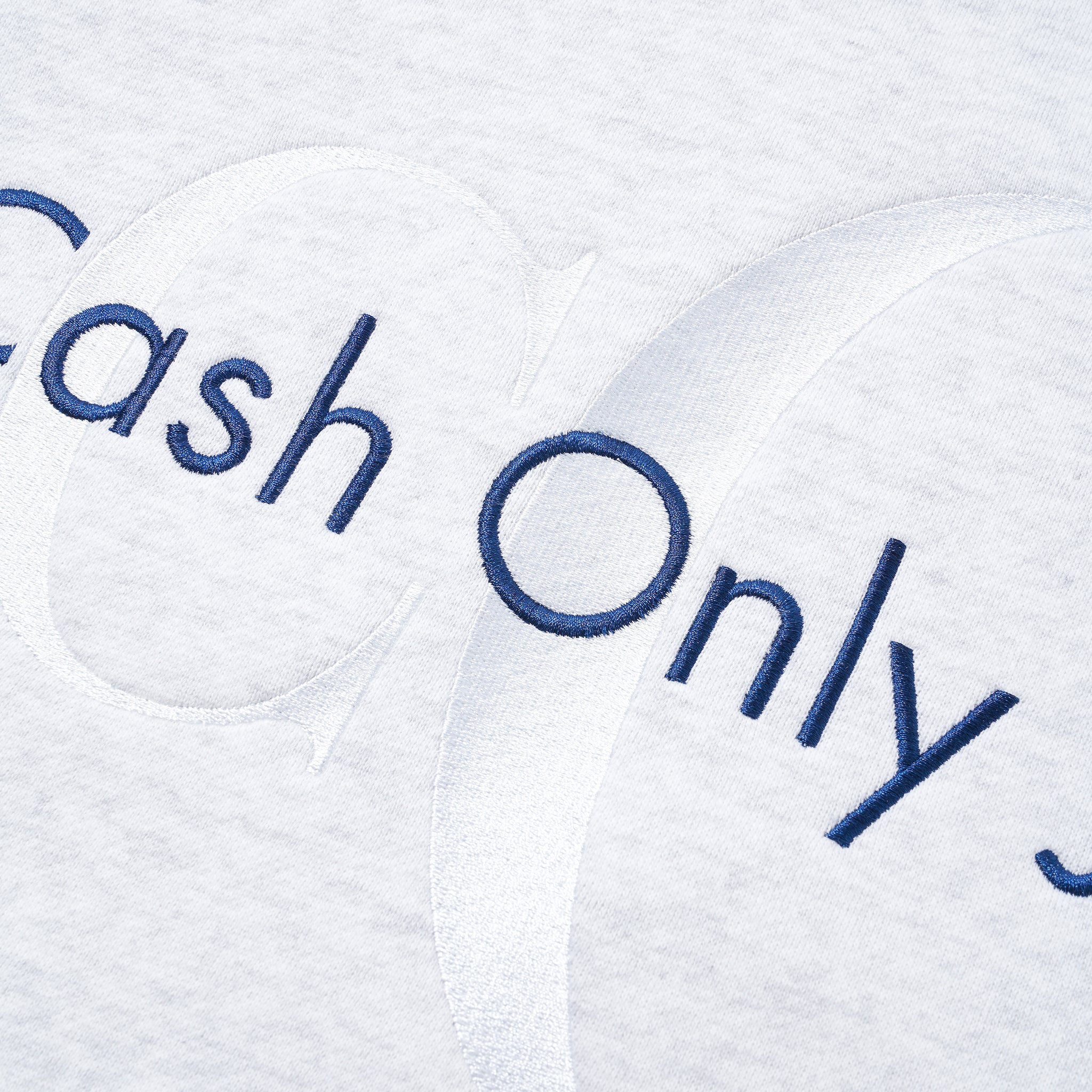 CASH ONLY Jeans Crewneck -ASH